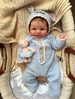 Mouse suit for a reborn doll
