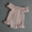 Bodysuit with mohair ruffles and a hat for a baby reborn